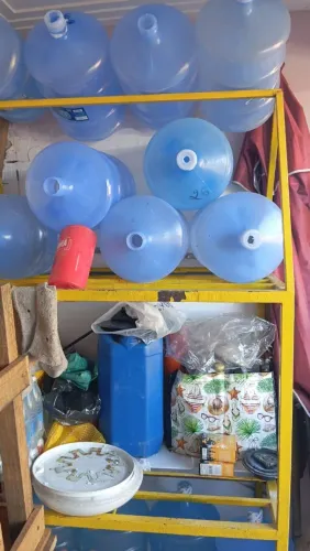 Expositor para água mineral