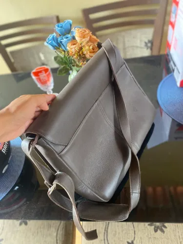Bolsa Carteiro Transversal Masculina Marrom 