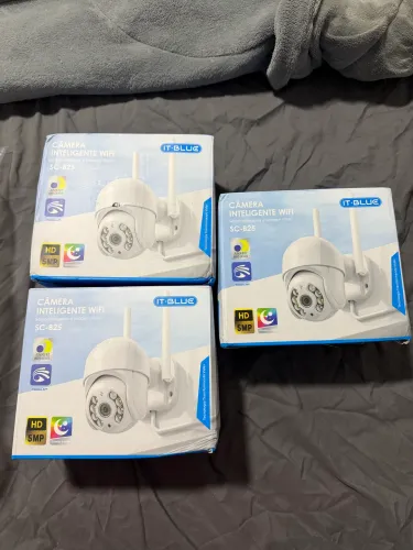 3 Câmeras Inteligentes WiFi IT-BLUE SC-B25 NOVAS