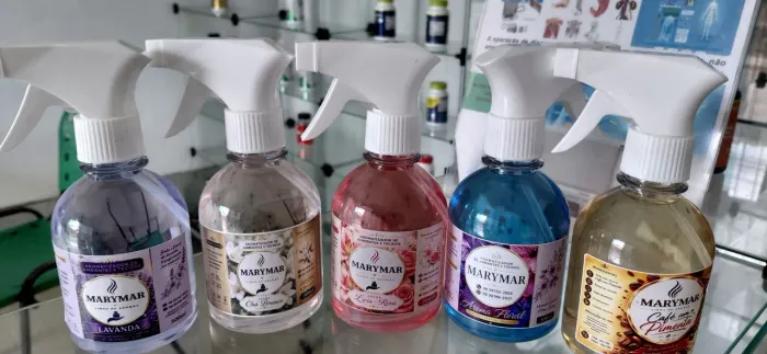 Aromatizadores de ambientes e tecidos