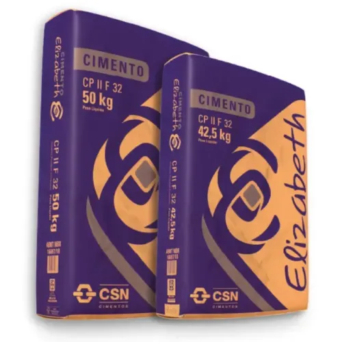 20 sacos de cimento Elizabeth
