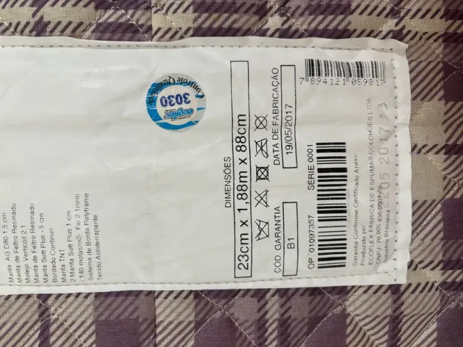 Cama box solteiro