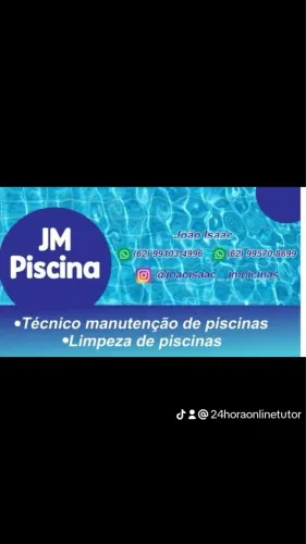 Piscineiro profissional Goiânia e Aparecida limpeza avulsa é mensal