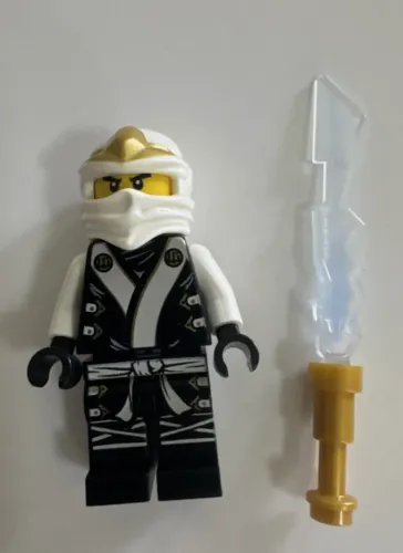 Lego Minifigure Boneco Ninjago Zane Final Battle