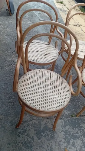 Conjunto de 5 cadeiras Thonet