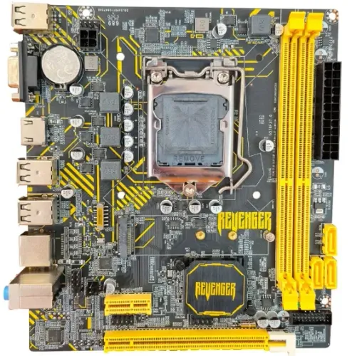 Placa Mãe Revenger G-h61/s, Socket Intel LGA 1155
