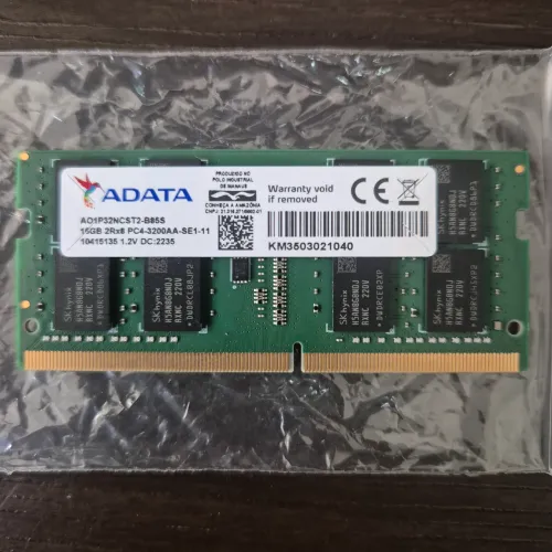 MEMÓRIA RAM 16GB DDR4 NOTEBOOK - ADATA