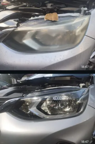 Vitrificação de farol a domicílio 
