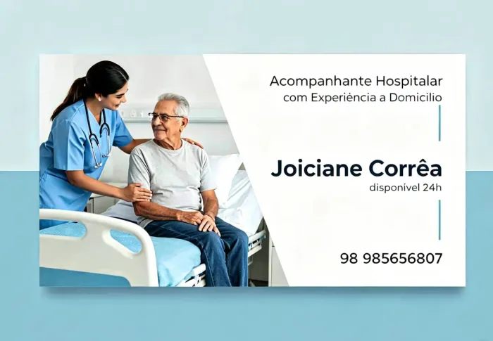 Acompanhante hospitalar e residência 