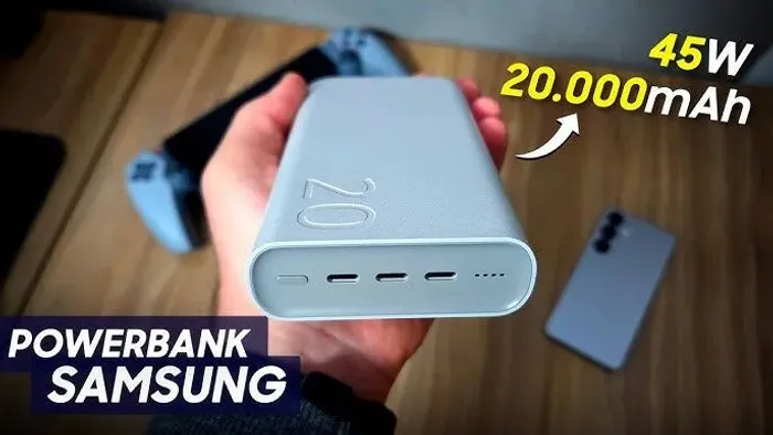 Carregador portátil Samsung 20.000mah original (NOVO e LACRADO) 