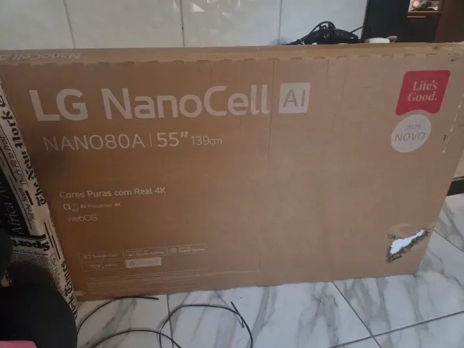 Vendo TV LG 55 nova na caixa R$2.600.00