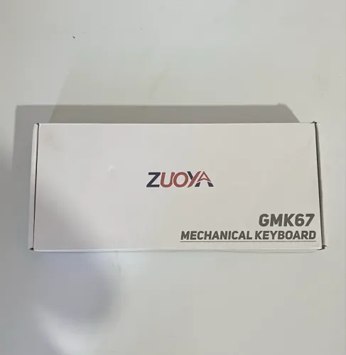 Teclado Mecânico Custom Gmk67 Branco - Gateron Yellow