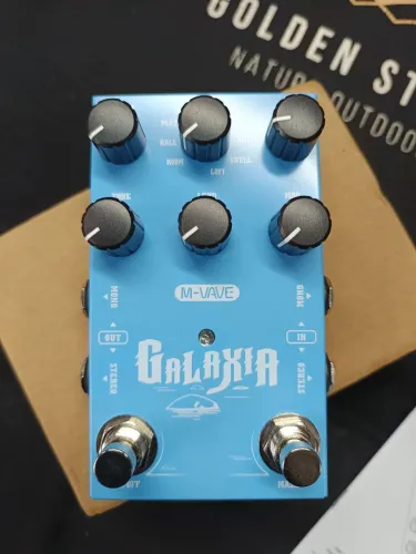 Pedal reverb galáxia M-VAVE