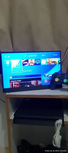 PS4 completo e monitor