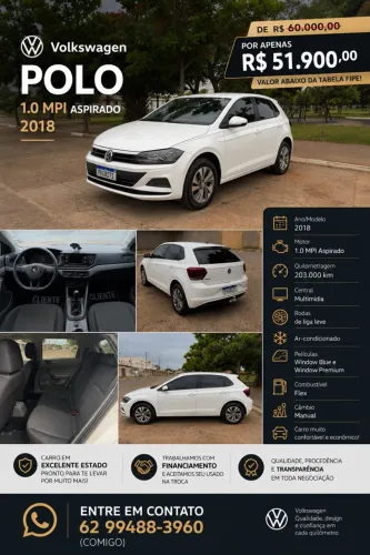 Volkswagen Polo 1.0 Flex 12V 5P 2018