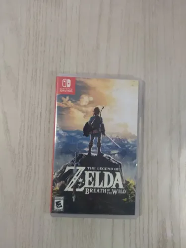 Zelda Breath of the Wild Mídia física