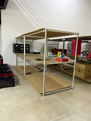 Prateleiras para estoque e-commerce lojas