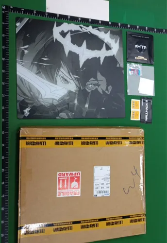 Mousepad de vidro importado nunca usado