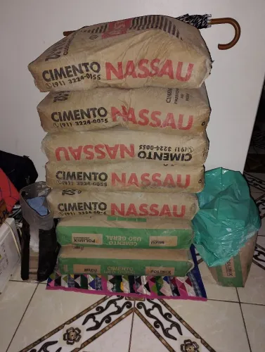 Sacos de cimento 