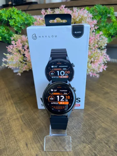 Smartwatch Haylou 4S Strava GPS Amoled 2 Pullseira+Pelicula(novo)