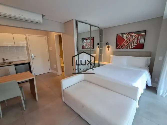 STUIDO GARDEN 57M², 1 DORM. 1 VAGA, 1 BANHEIROS | PINHEIROS | VENDA/LOCAÇÃO MOBILIADO codi