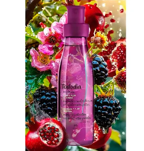 Natural Tododia Body Splash Romã e Flor de Amora 200ml