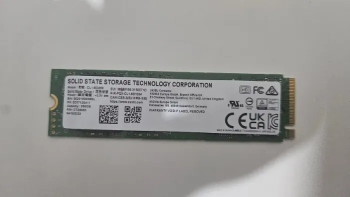 SSD 256 GB M2