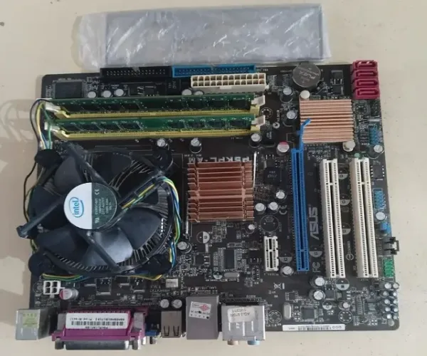 Kit placa mae para pc socket 775 Ddr 2 