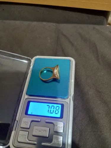 Anel de ouro 18k venda rápida