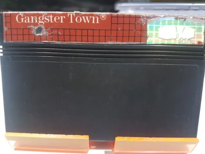 GANGSTER TOWN + MANUAL SEMINOVO - MASTER SYSTEM