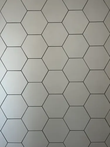 Porcelanato/Revestimento Hexagonal Branco 17x19 cm - 2 m² Disponíveis