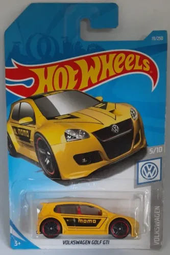 Hot Wheels Volkswagen Golf GTI Amarelo - 2017