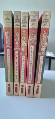 COLEÇÃO COMPLETA DE PERCY JACKSON e os olimpianos