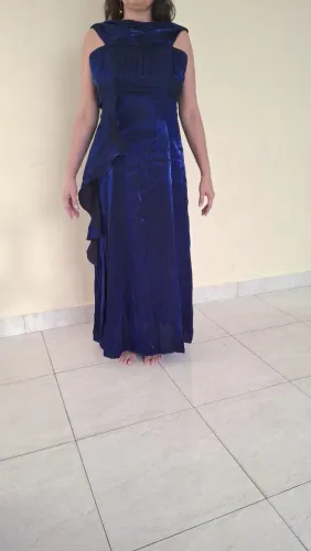 Vestido festa azul