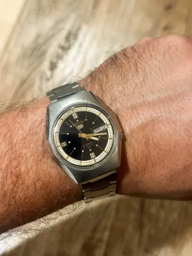 Relogio Seiko 5 Automatico, recem revisado, polido, impecavel