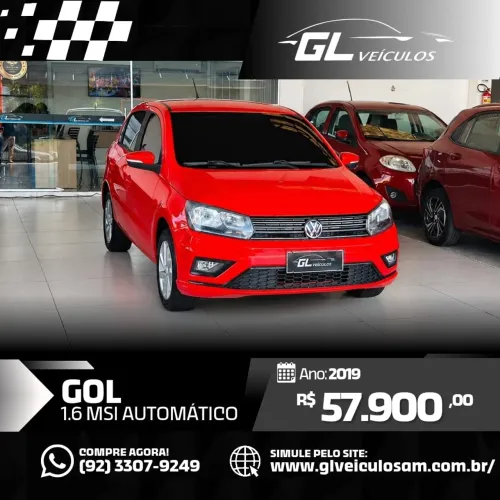 Volkswagen Gol Geração VII 1.6 MSI 16V Flex Aut. 4P 2019