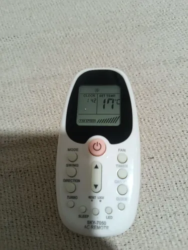 Controle remoto para ar condicionado SKY 7050