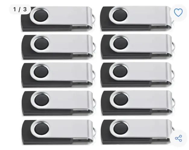 Kit 150 Pen Drives 8gb promoção preto 