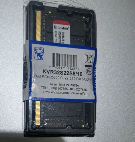 Memoria ddr4 kingston 16gb 3200mhz