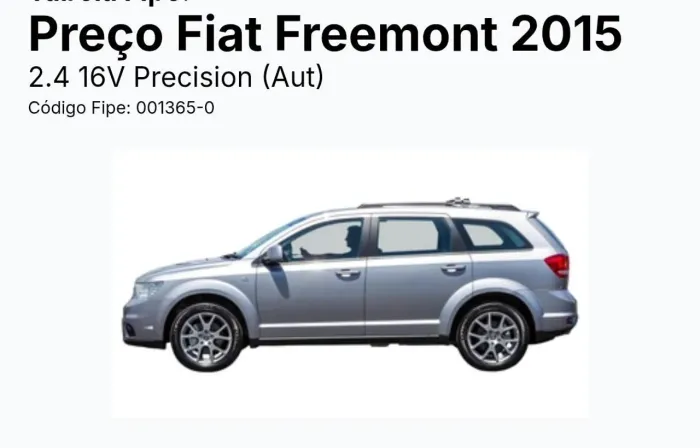 Fiat Freemont 2.4 16V 5P Aut. 2015