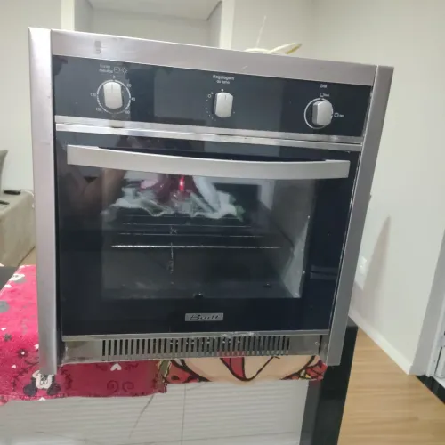 FORNO A GAS DE EMBUTIR 50L ADVANCE PRETO 127V
