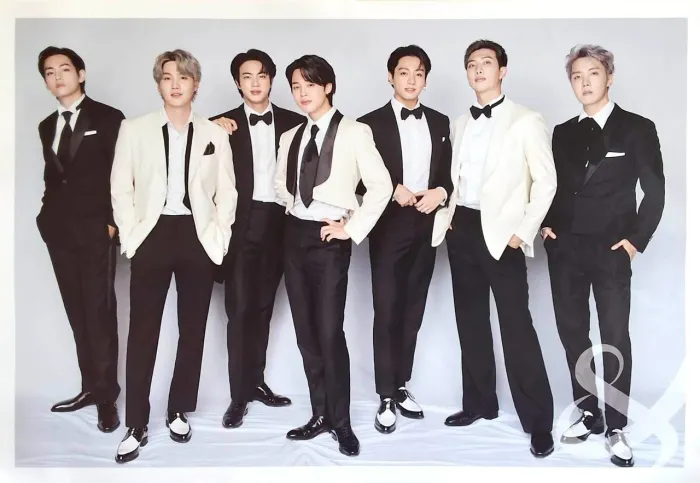 Poster importado do Grupo de K-Pop BTS