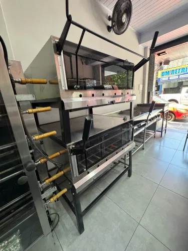 Forno duplo a gás