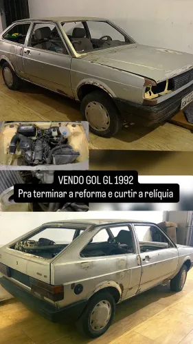 Volkswagen Gol Geração I CL 1.6 2P 1992