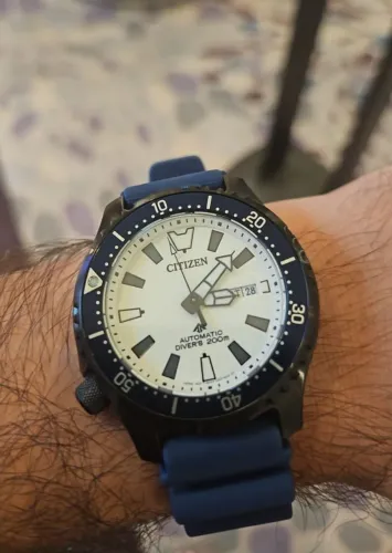 Citizen FUGU Black PVD - Estado de NOVO