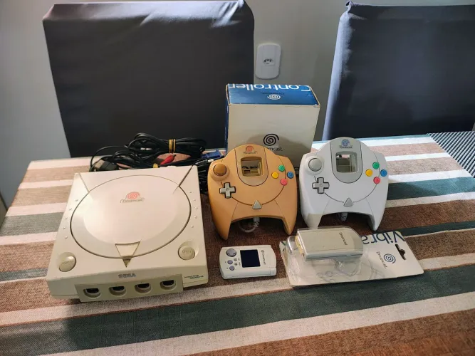 Dreamcast mais completo que você verá - Item funcionando para coleção