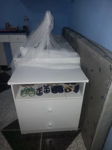 Vendo berço com apenas 5 meses de uso meu filho não dorme neli