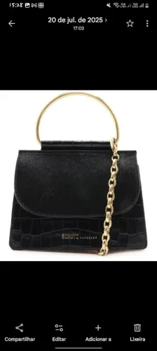 Bolsa Schutz Croco