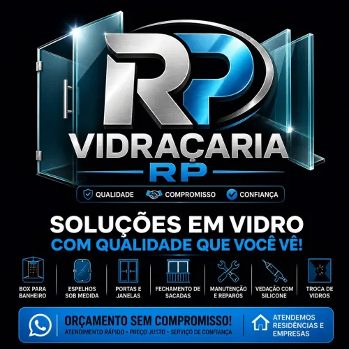 Vidraçaria RP | Box, Espelhos, Portas de Vidro e Manutenção