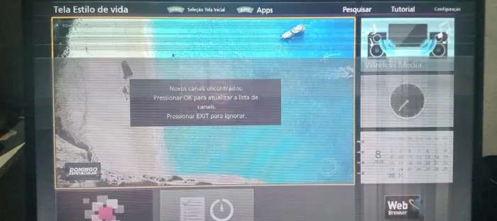 Tv Panasonic com pra tira peças o concerto tv 32